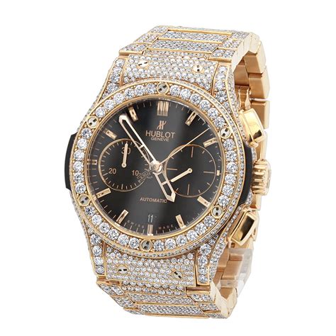 18k gold hublot watches for men